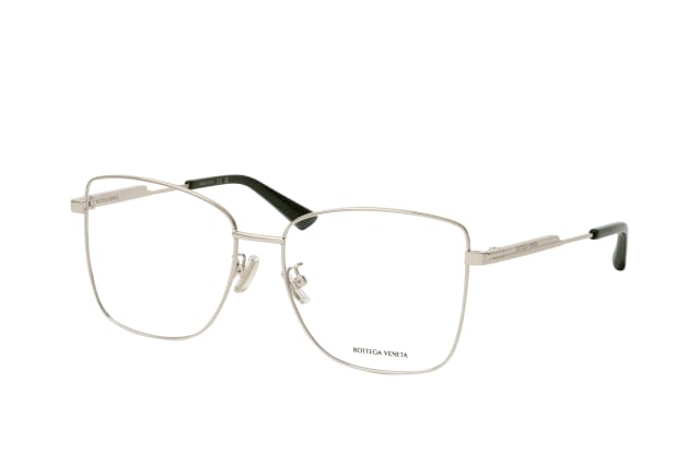 Bottega Veneta BV 1238O 003, including lenses, SQUARE Glasses, FEMALE