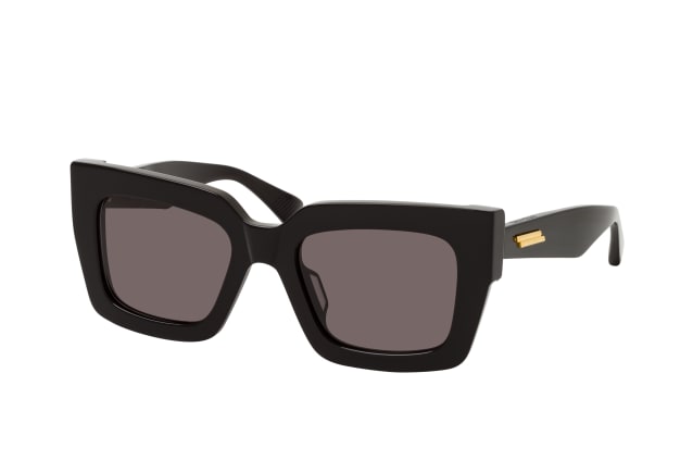 Bottega Veneta BV 1212S 001, SQUARE Sunglasses, FEMALE