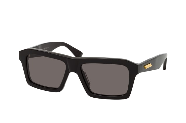 Bottega Veneta BV 1213S 001, RECTANGLE Sunglasses, MALE, available with prescription