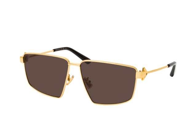 Bottega Veneta BV 1223S 002, AVIATOR Sunglasses, FEMALE