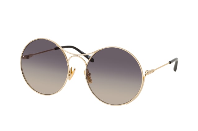 Chloé CH 0166S 001, ROUND Sunglasses, FEMALE