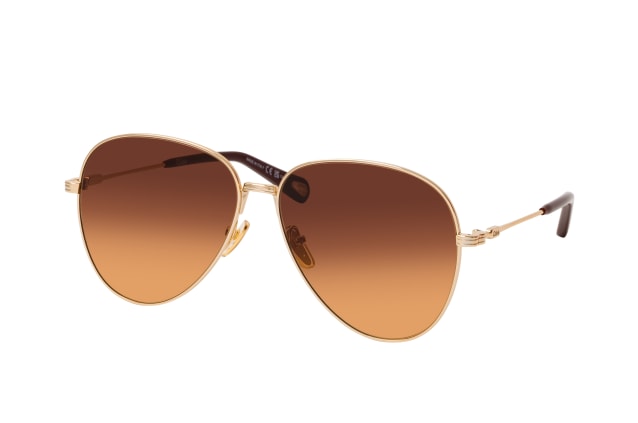 Chloé CH 0177S 003, AVIATOR Sunglasses, FEMALE