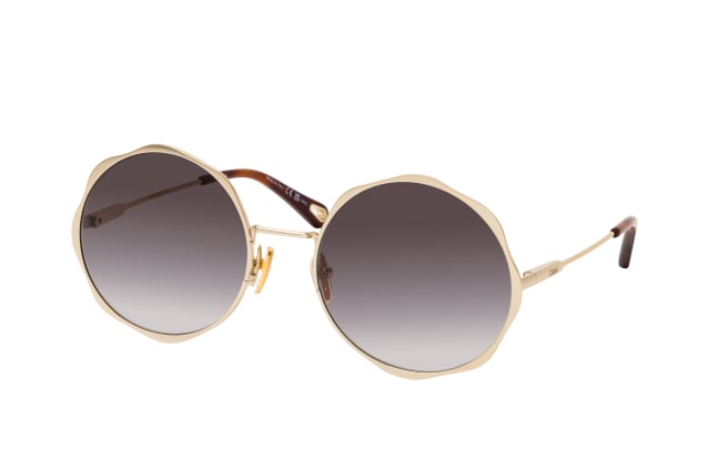Chloé CH 0184S 001, ROUND Sunglasses, FEMALE