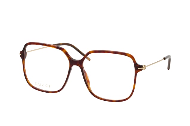 Gucci GG 1271O 002, including lenses, SQUARE Glasses, FEMALE