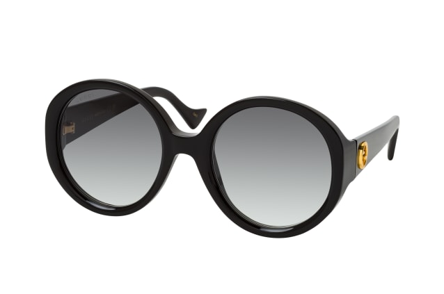 Gucci GG 1256S 001, ROUND Sunglasses, FEMALE