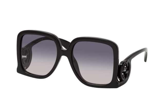 Gucci GG 1326S 001, BUTTERFLY Sunglasses, FEMALE