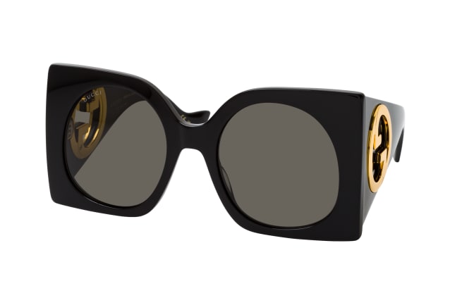 Gucci GG 1254S 001, BUTTERFLY Sunglasses, FEMALE