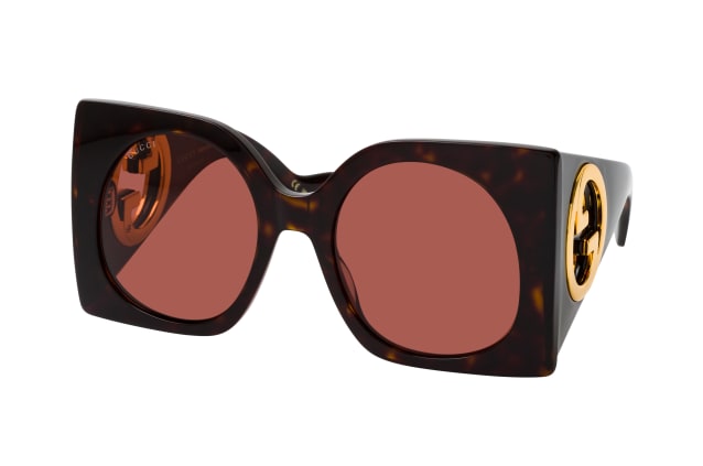 Gucci GG 1254S 002, BUTTERFLY Sunglasses, FEMALE