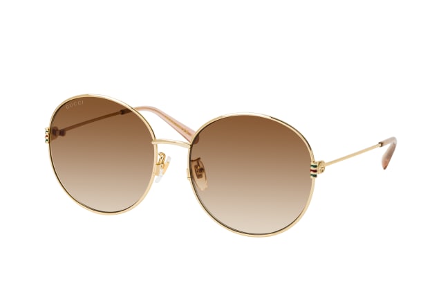 Gucci GG 1281SK 002, ROUND Sunglasses, FEMALE