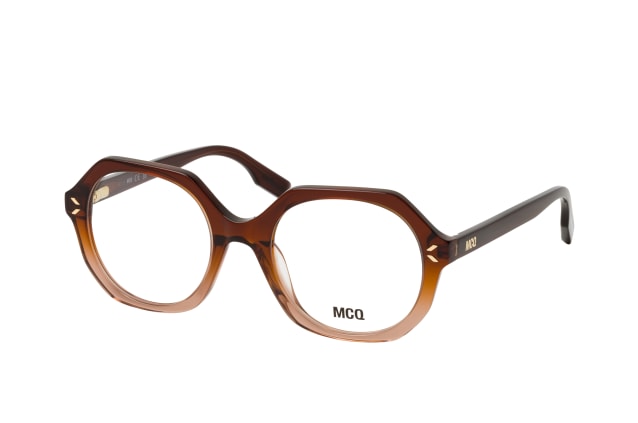 McQ MQ 0389O 007, including lenses, ROUND Glasses, FEMALE