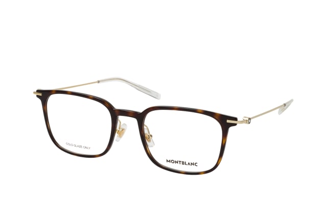MONTBLANC MB 0100O 007, including lenses, SQUARE Glasses, MALE