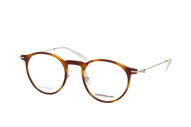 MONTBLANC MB 0099O 008, including lenses, ROUND Glasses, MALE