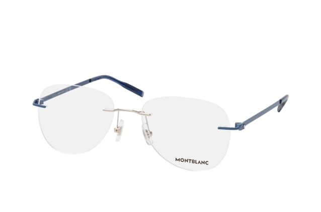 MONTBLANC MB 0283O 007, including lenses, SQUARE Glasses, MALE