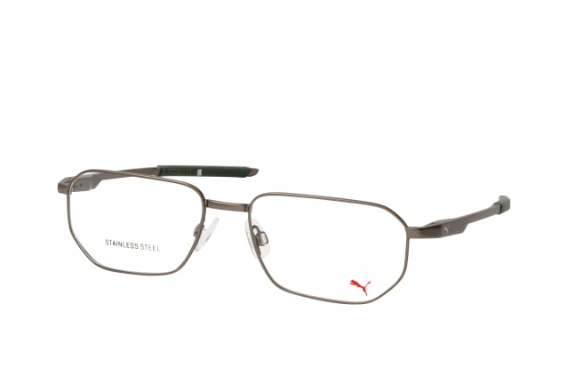 Puma PU 0416O 002, including lenses, RECTANGLE Glasses, MALE