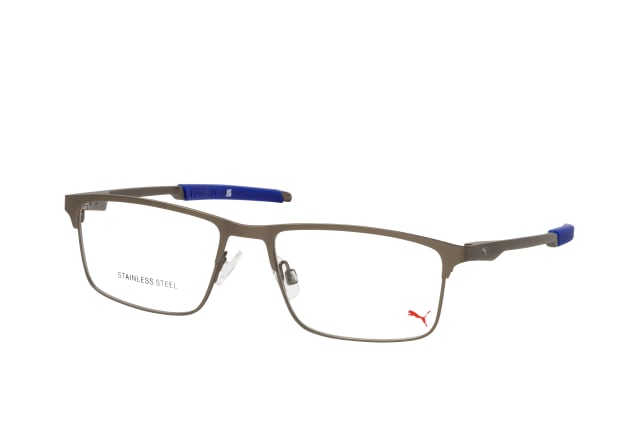 Puma PU 0415O 002, including lenses, RECTANGLE Glasses, MALE