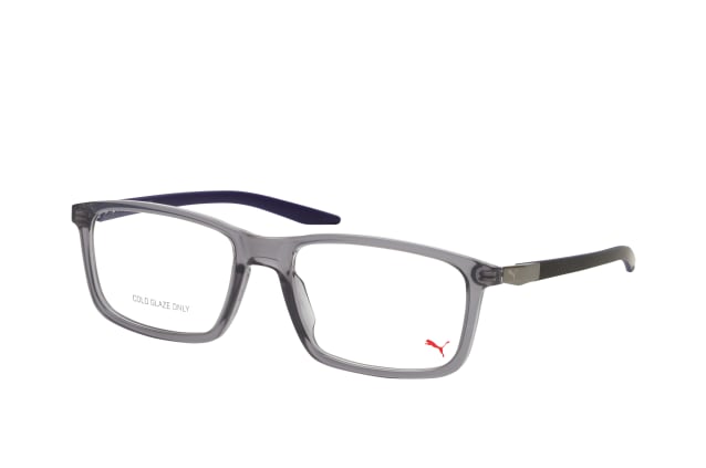Puma PU 0418O 002, including lenses, RECTANGLE Glasses, MALE