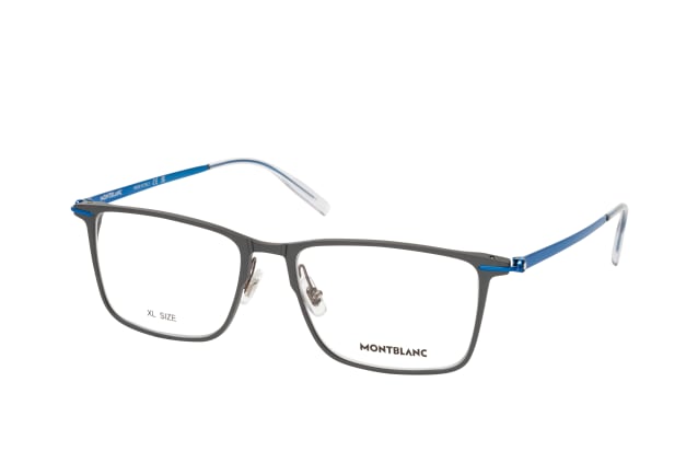 MONTBLANC MB 0285OA 005, including lenses, RECTANGLE Glasses, MALE
