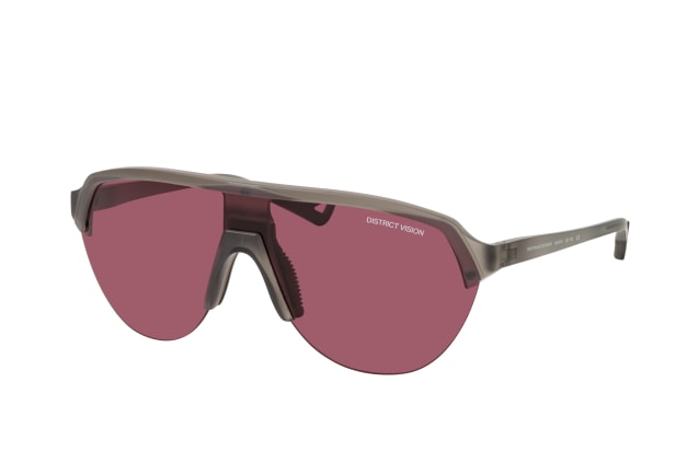 District Vision Nagata Gray, SINGLELENS Sunglasses, UNISEX