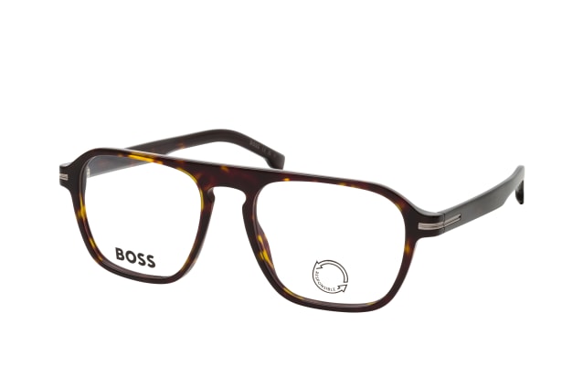 BOSS BOSS 1510 086, including lenses, SQUARE Glasses, MALE