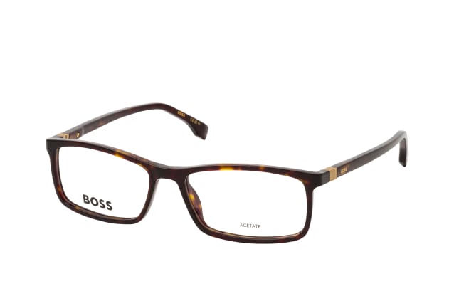BOSS BOSS 1493 086, including lenses, RECTANGLE Glasses, MALE