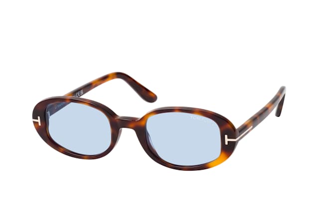 Tom Ford FT 1364 53V, OVAL Sunglasses, FEMALE, available with prescription