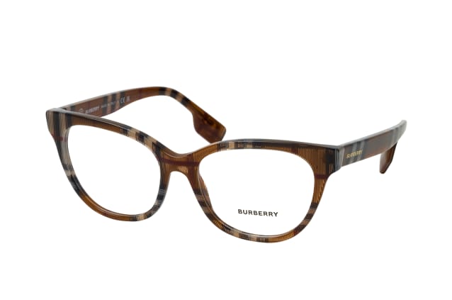 Burberry BE 2375 3966, including lenses, BUTTERFLY Glasses, FEMALE