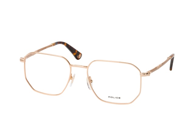 Police VPLL 67 0300, including lenses, SQUARE Glasses, MALE