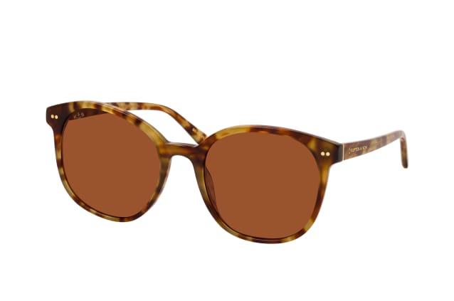 Kapten & Son NAIROBI SUN Havana Tortoise, ROUND Sunglasses, FEMALE, available with prescription