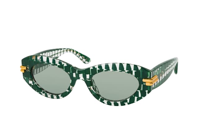 Bottega Veneta BV1322S 003, OVAL Sunglasses, FEMALE
