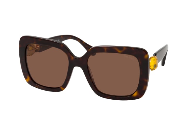 swarovski 0sk6001 100273, square sunglasses, female, available with prescription