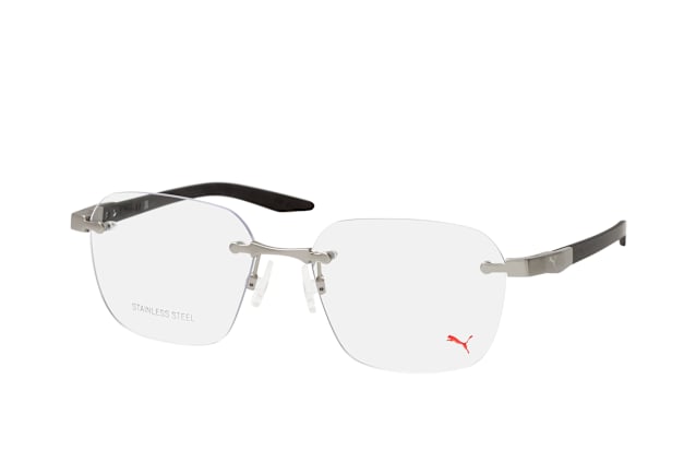 Puma PU0457O 002, including lenses, SQUARE Glasses, MALE