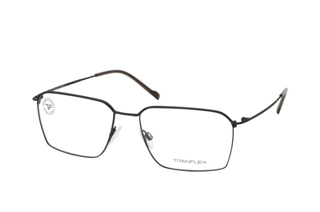 TITANFLEX 820927 70, including lenses, RECTANGLE Glasses, MALE