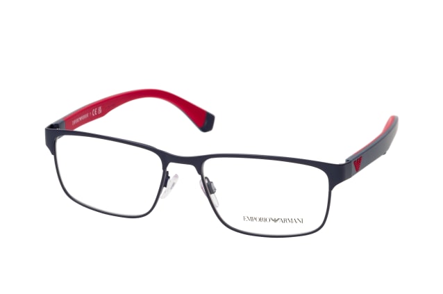 Emporio Armani EA 1105 3092, including lenses, RECTANGLE Glasses, MALE
