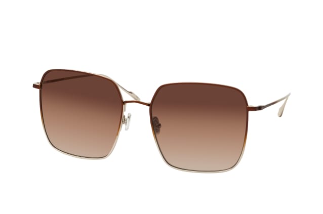 EOE KRYCKLAN 57 SUN Bark Iron, SQUARE Sunglasses, FEMALE, available with prescription