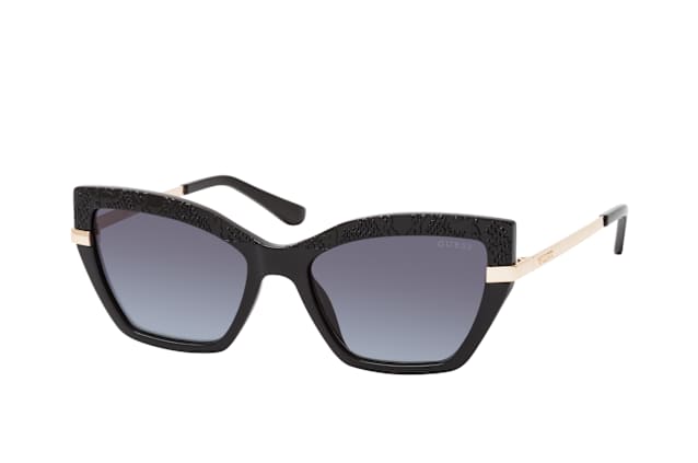 Guess GU 00216 01B, BUTTERFLY Sunglasses, FEMALE, available with prescription
