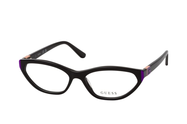 Guess GU 50146 001, including lenses, NARROW Glasses, FEMALE