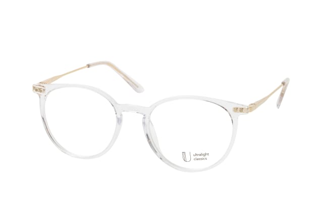 Ultralight Classics Lean 1022 A15 A15, including lenses, ROUND Glasses, UNISEX