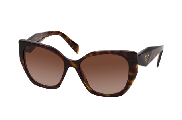 Prada PR 19ZS 2AU6S1, SQUARE Sunglasses, FEMALE, available with prescription