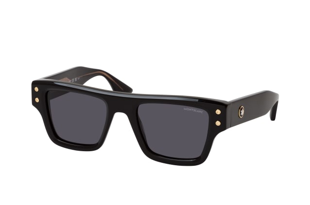 MONTBLANC MB 0253S 001, BUTTERFLY Sunglasses, MALE, available with prescription