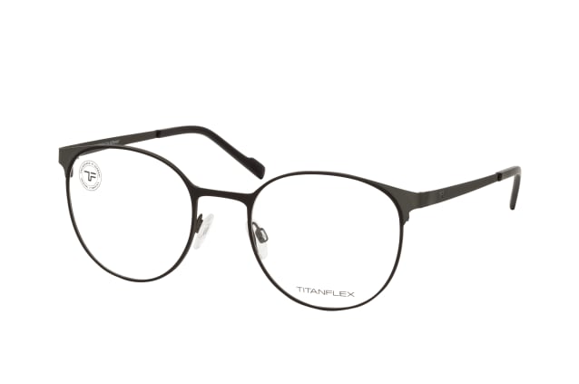 TITANFLEX 820923 10, including lenses, ROUND Glasses, MALE