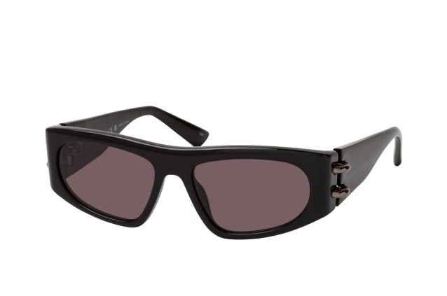 Alexander McQueen AM0471S 001, RECTANGLE Sunglasses, UNISEX