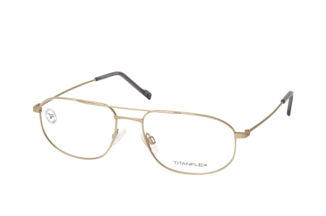 TITANFLEX 820921 20, including lenses, AVIATOR Glasses, MALE