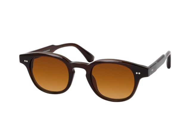 Chimi 01.2 Brown, ROUND Sunglasses, UNISEX, available with prescription