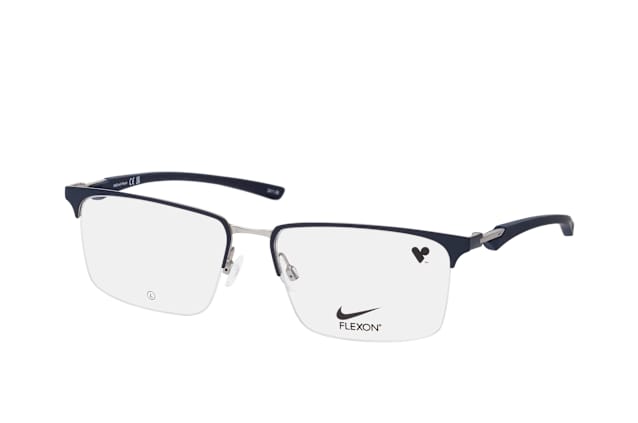 Nike NIKE 4318 411, including lenses, RECTANGLE Glasses, MALE