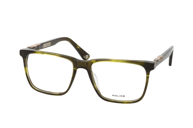 Police VPLL 71 09W7, including lenses, SQUARE Glasses, MALE