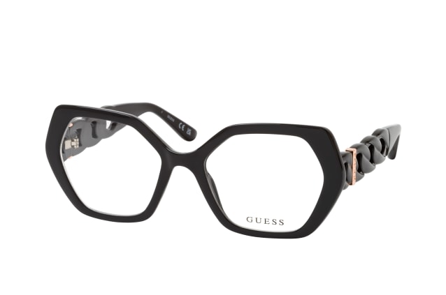 Guess GU 50116 001, including lenses, SQUARE Glasses, FEMALE