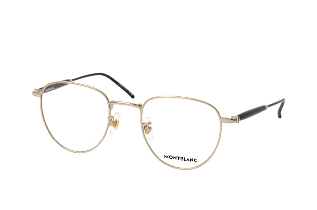 MONTBLANC MB 0410O 001, including lenses, SQUARE Glasses, MALE