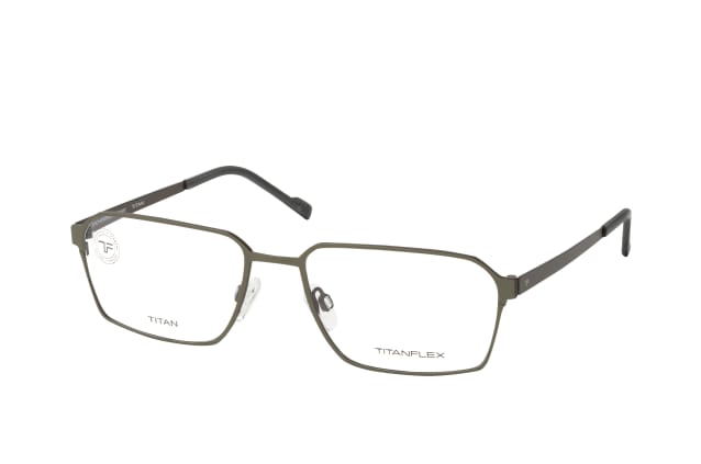 TITANFLEX 820937 30, including lenses, RECTANGLE Glasses, MALE