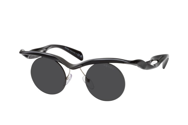 Prada PR A18S 1AB5S0, ROUND Sunglasses, MALE