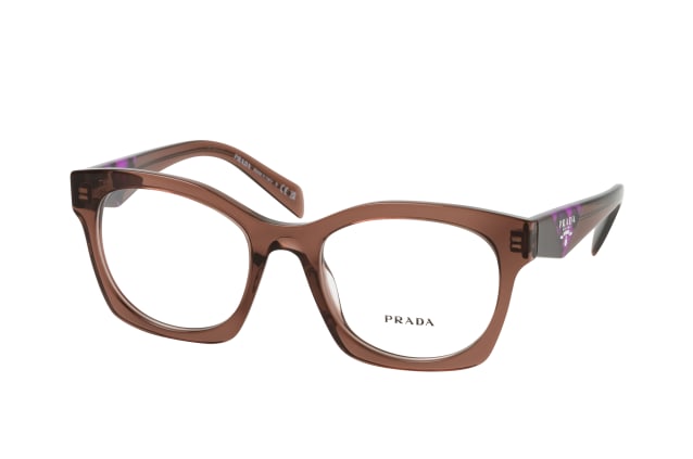 Prada 0PR A05V 17O1O1, including lenses, SQUARE Glasses, FEMALE